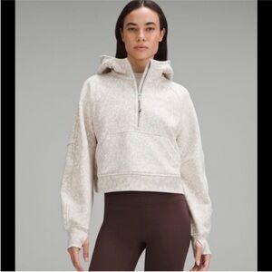 Lululemom cropped scuba hoodie